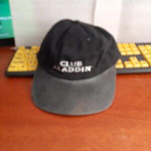 Vintage Club Aladdin Baseball Hat Black PreLoved Excellent Condition
